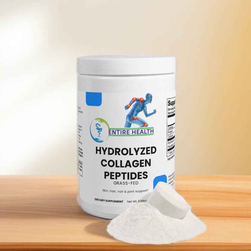 Grass - Fed Hydrolyzed Collagen Peptides - Entire Health Supplements