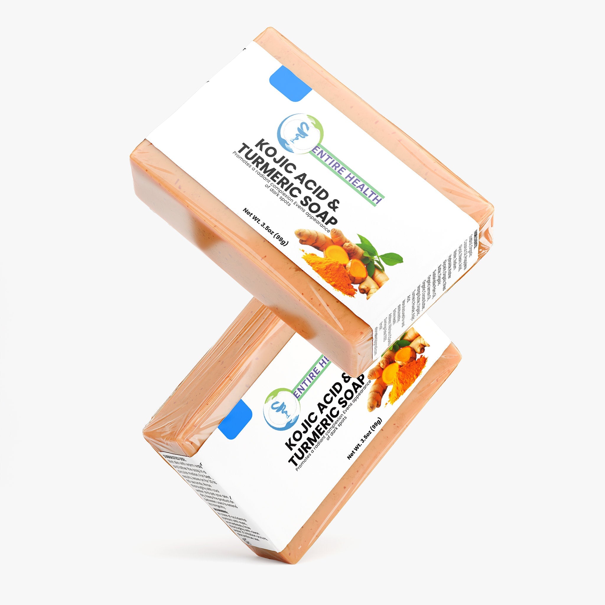 Kojic Acid & Turmeric Soap - Entire Health Supplements