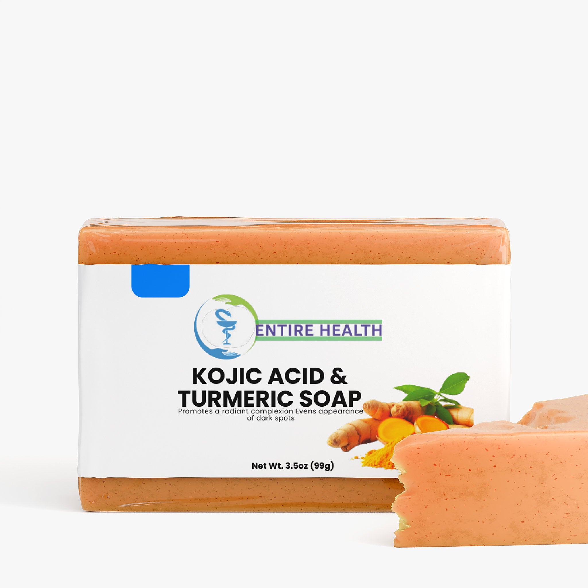 Kojic Acid & Turmeric Soap - Entire Health Supplements